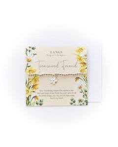 BRACELET CARDED TREASURED FRIEND WITH ENVELOPE