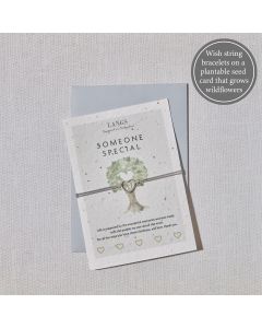 SEED CARD SOMEONE SPECIAL WITH HEART STRING BRACELET