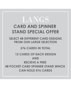 48 CARD SILVER SPINNER STAND ONLY FOR 9DS355 48 CARDS x 12PCS SET ***